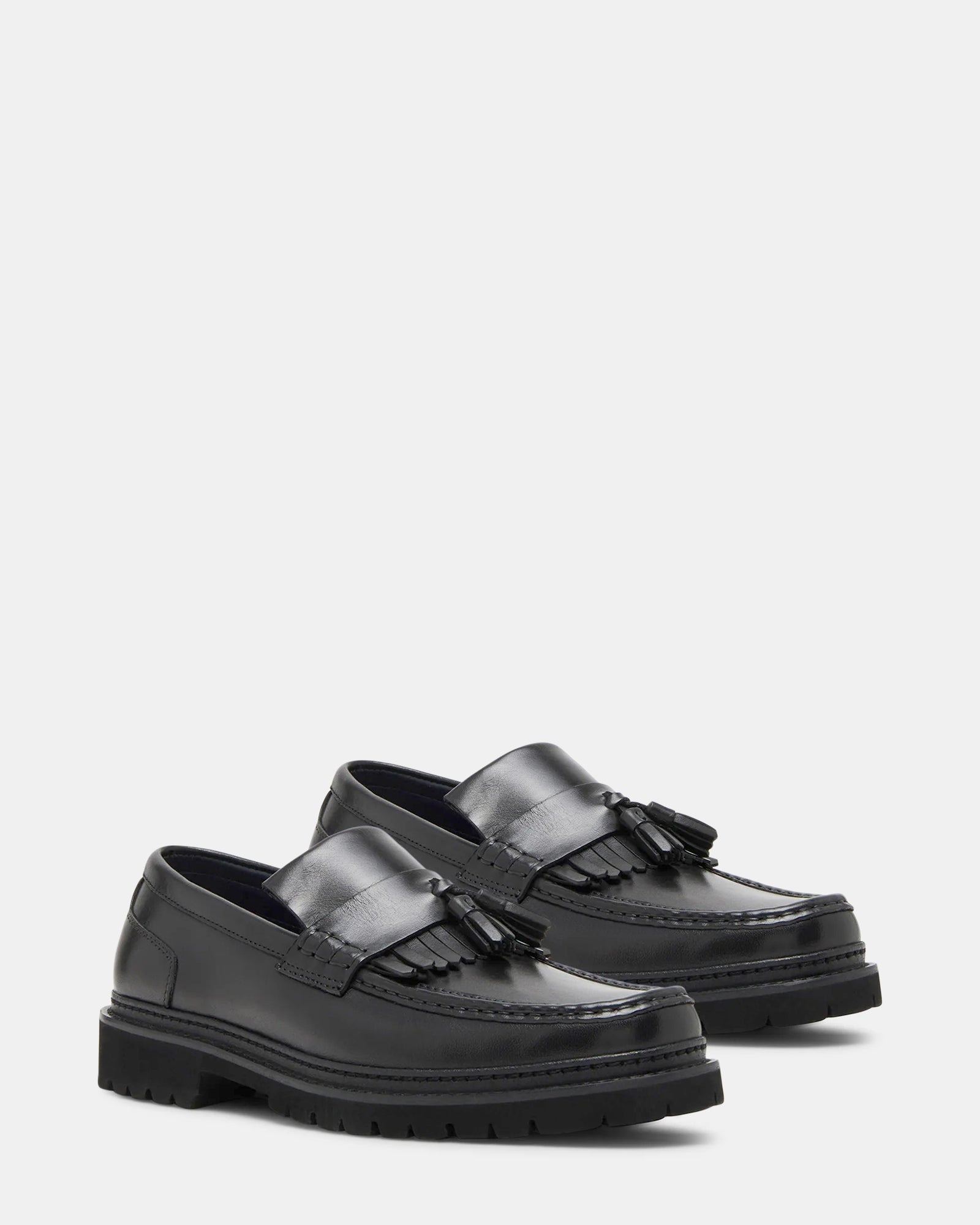 ASHFORD BLACK LEATHER - Men's Shoes - Steve Madden Canada - view 2