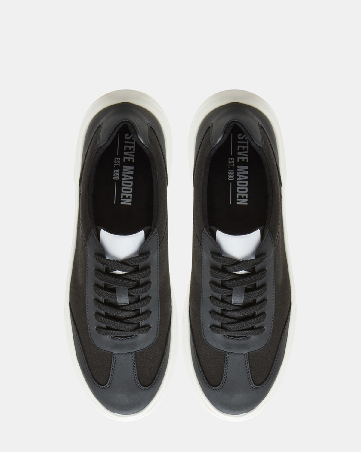 BRENNDIN BLACK FABRIC - Men's Shoes - Steve Madden Canada - view 4