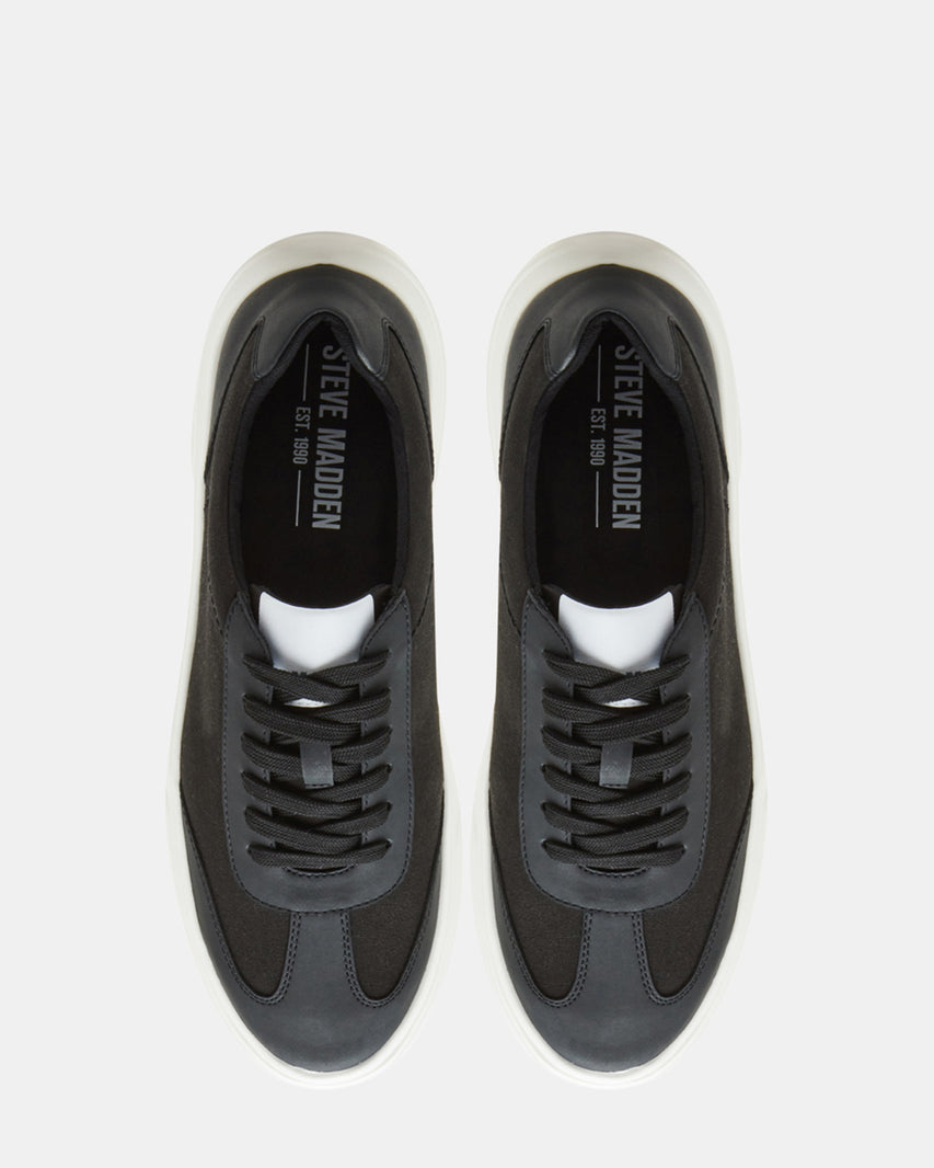 BRENNDIN BLACK FABRIC - Men's Shoes - Steve Madden Canada - view 4