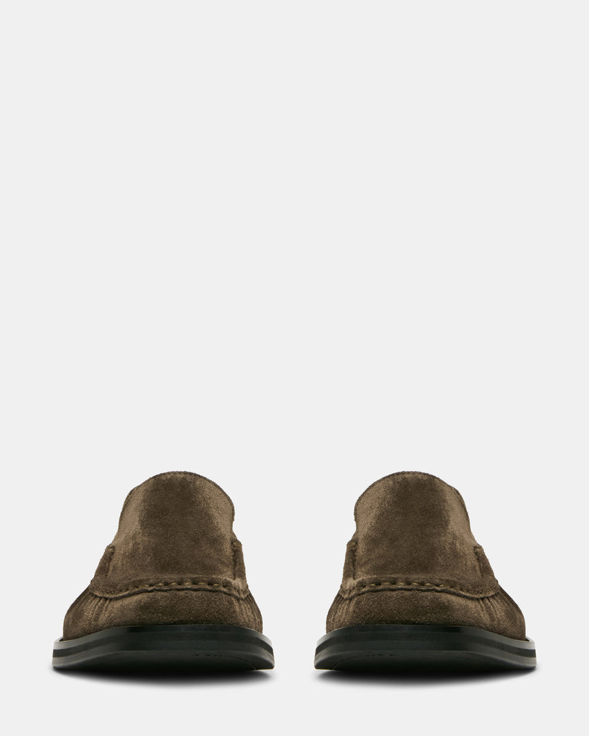 CHESTER GREY GREEN SUEDE - Men's Shoes - Steve Madden Canada - view 3