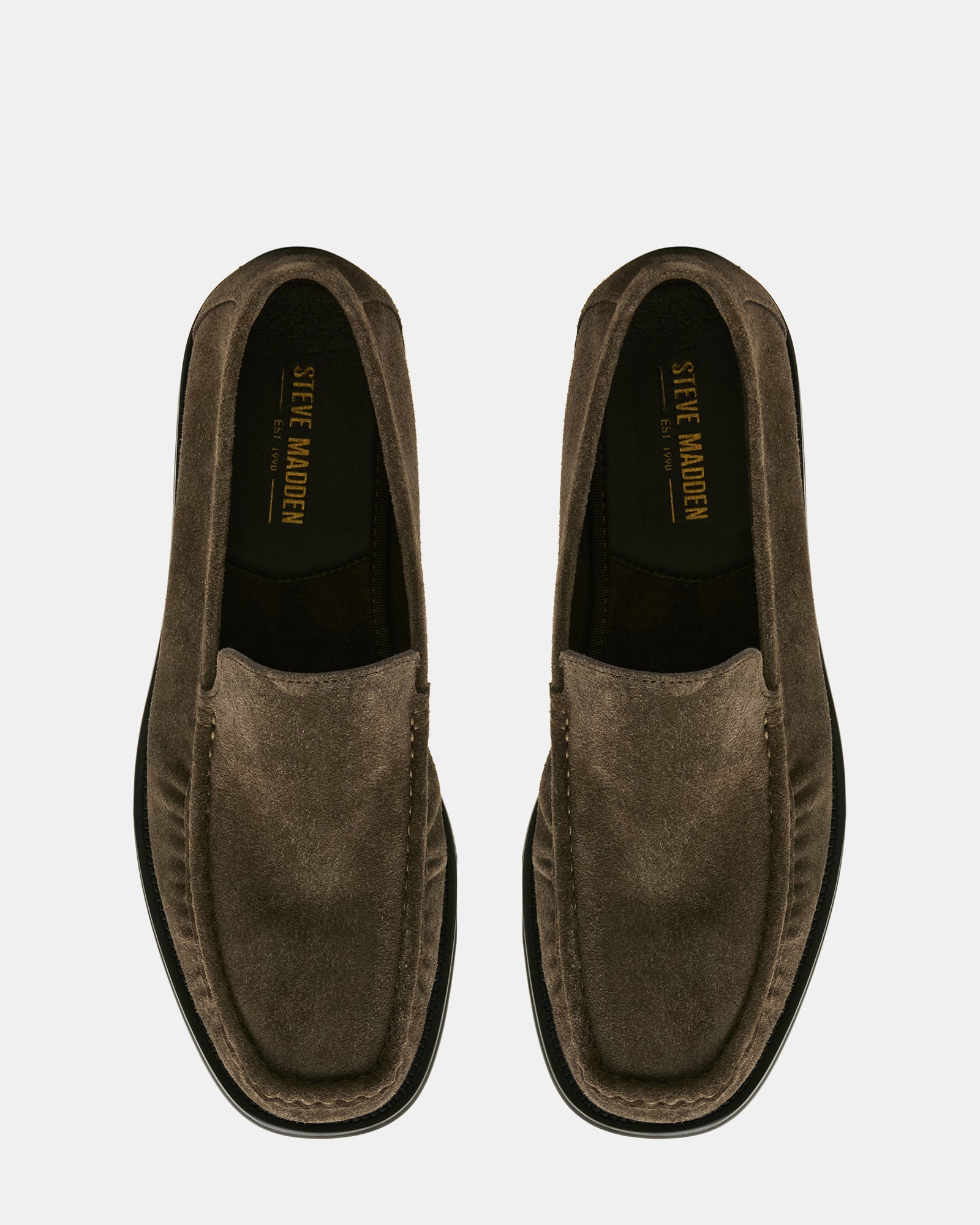 CHESTER GREY GREEN SUEDE - Men's Shoes - Steve Madden Canada - view 4