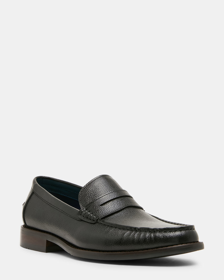 DUNNCAN BLACK LEATHER - Men's Shoes - Steve Madden Canada - view 2