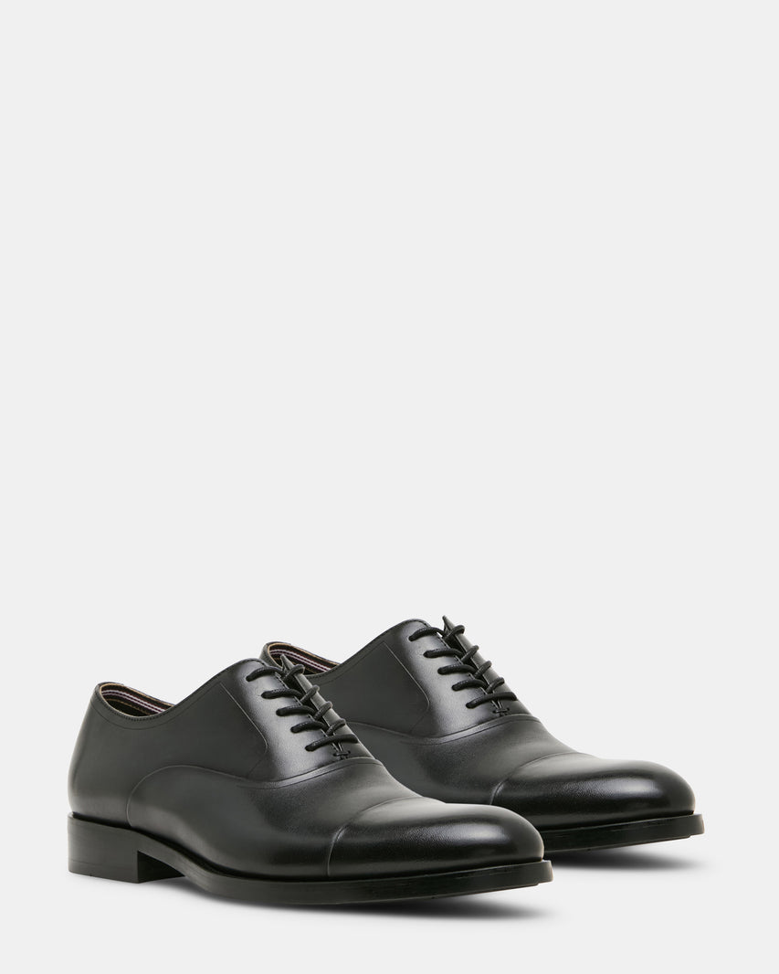 HALLIFAX BLACK LEATHER - Men's Shoes - Steve Madden Canada - view 2