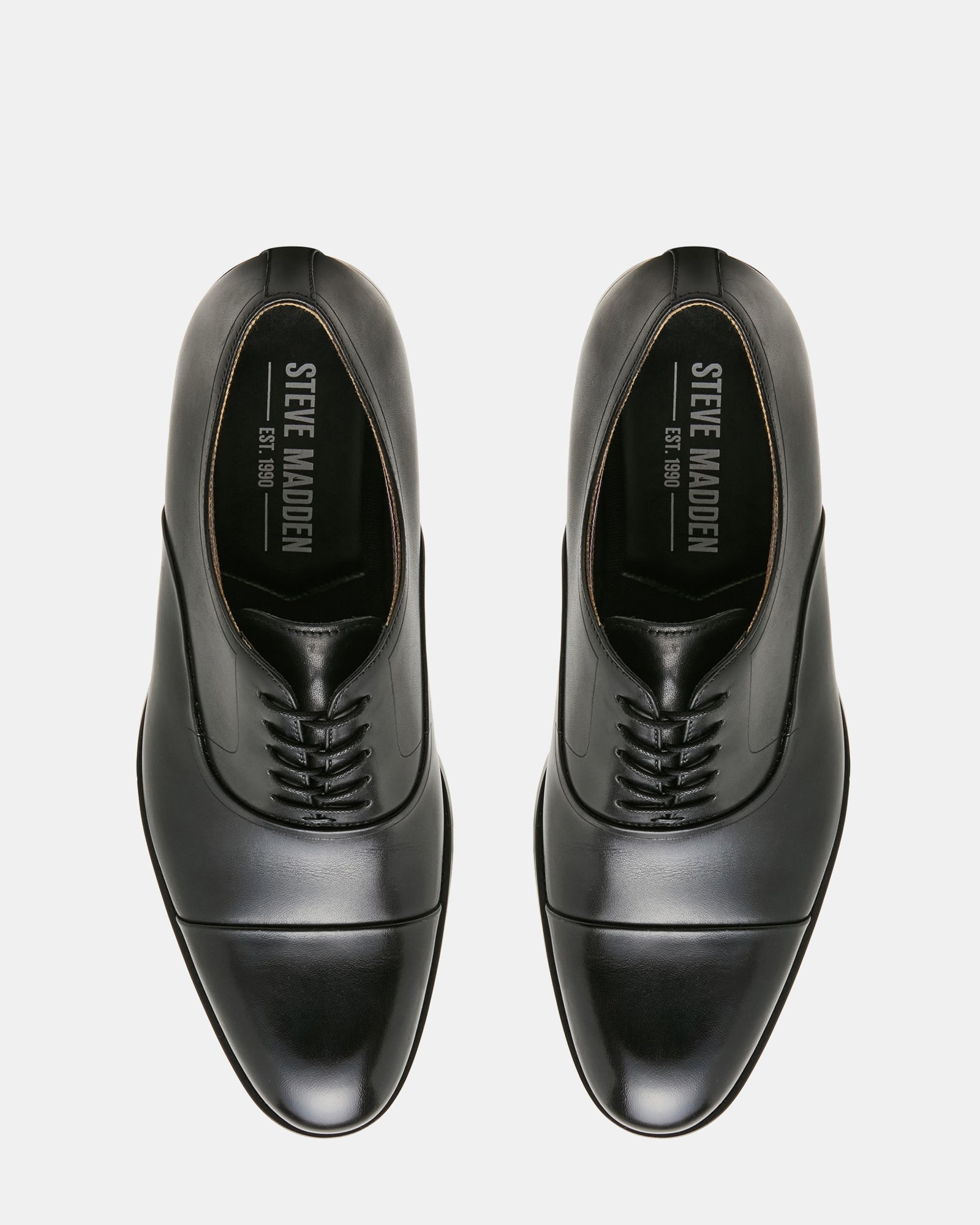 HALLIFAX BLACK LEATHER - Men's Shoes - Steve Madden Canada - view 4