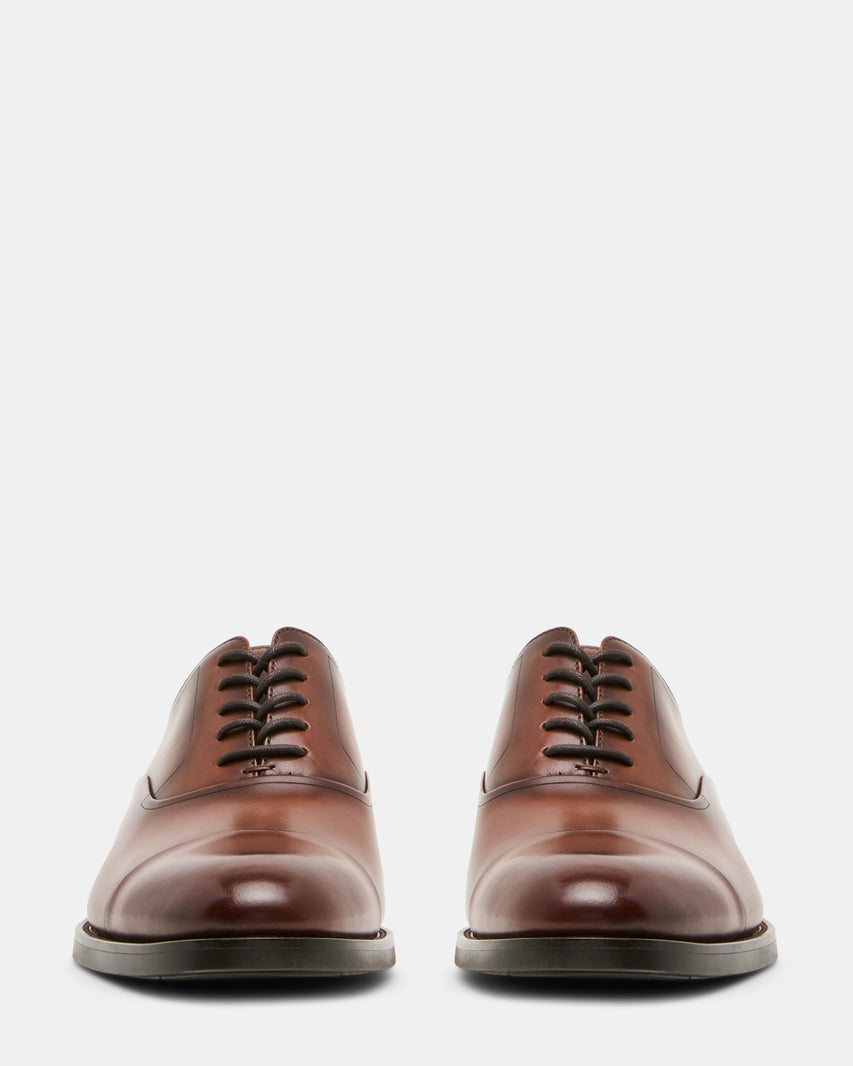 HALLIFAX COGNAC LEATHER - Men's Shoes - Steve Madden Canada - view 3