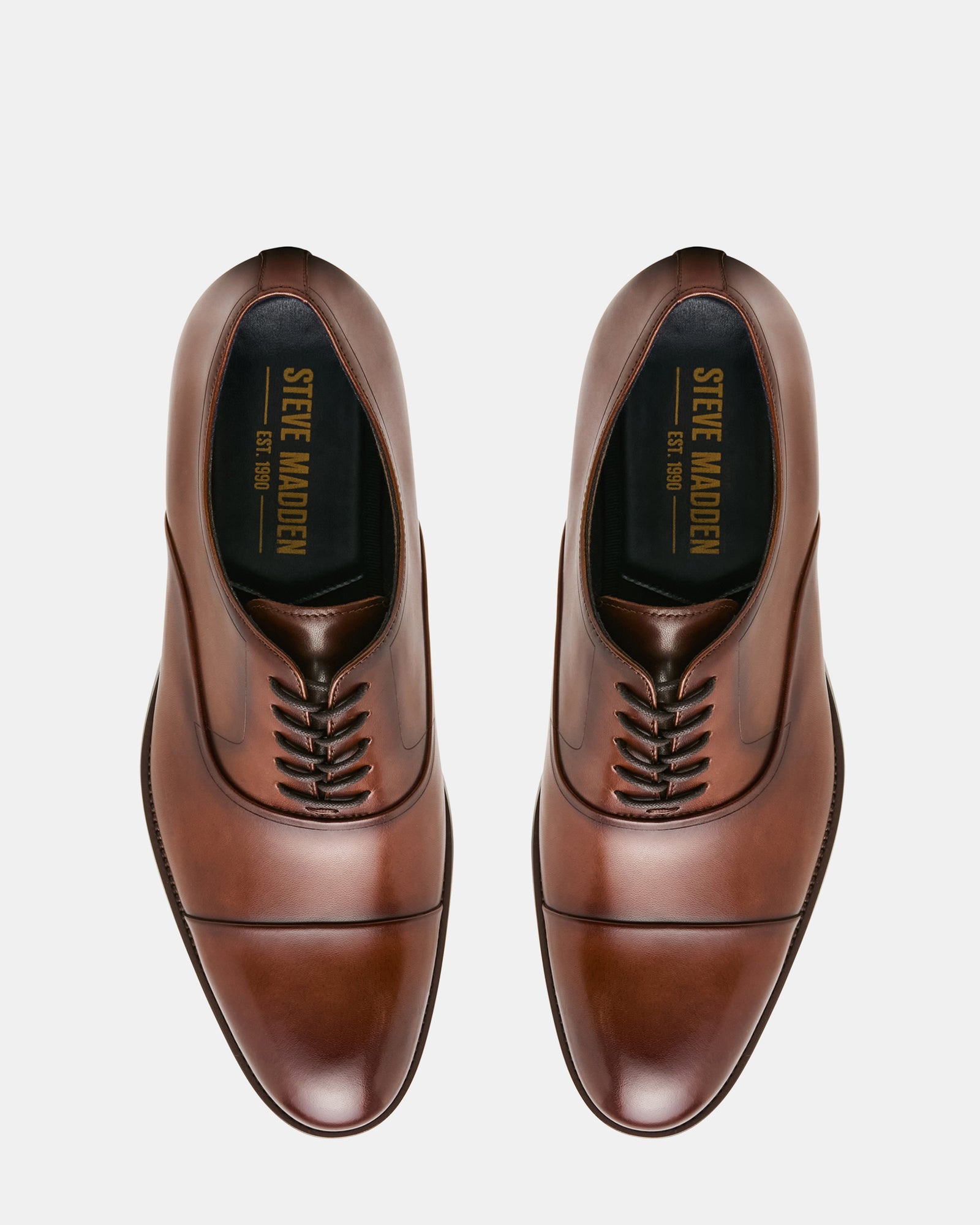HALLIFAX COGNAC LEATHER - Men's Shoes - Steve Madden Canada - view 4