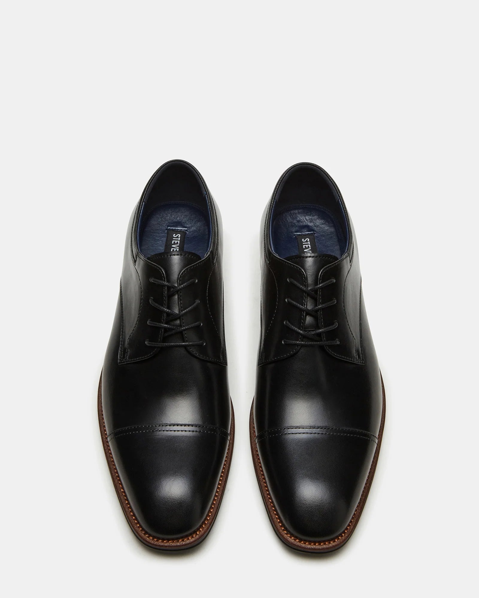 HASEN BLACK LEATHER - Men's Shoes - Steve Madden Canada - view 6
