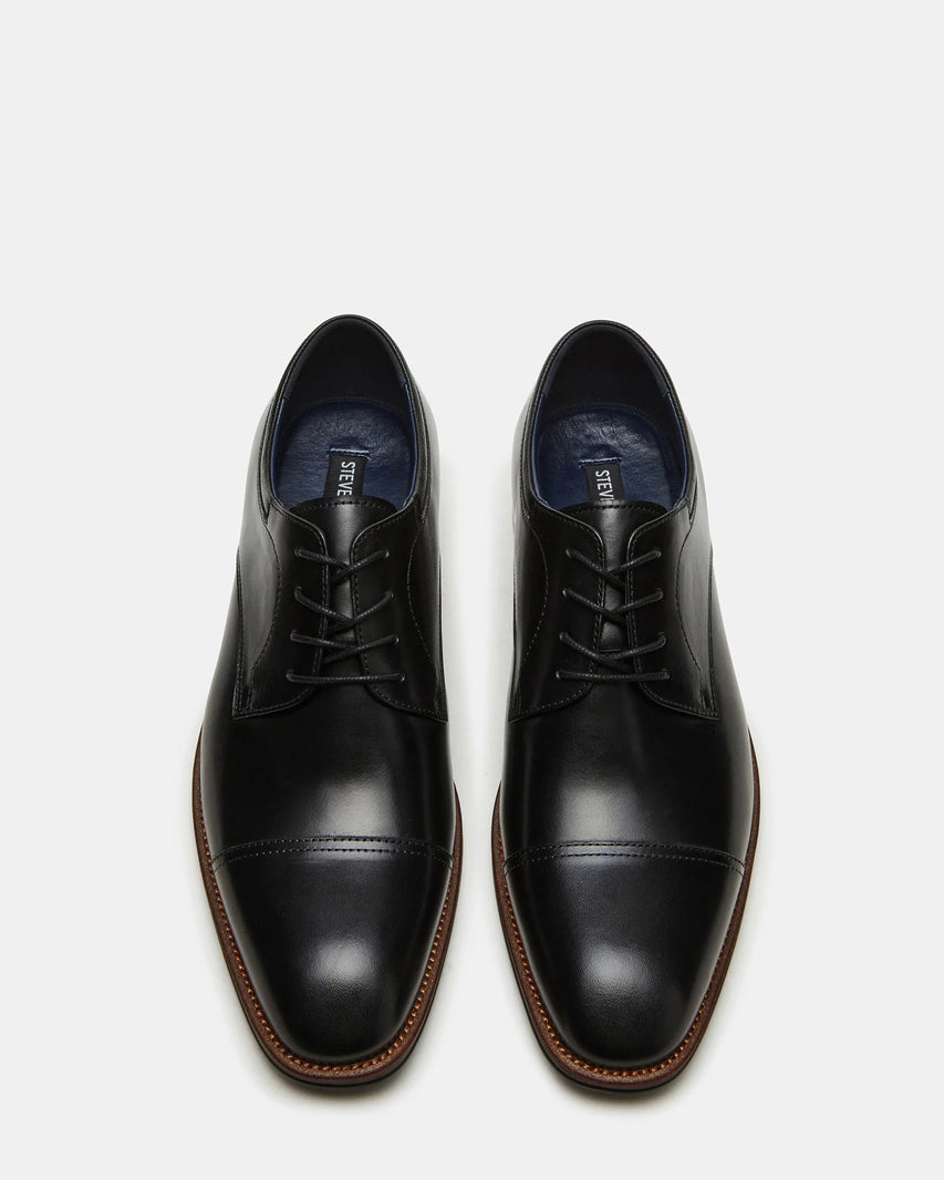 HASEN BLACK LEATHER - Men's Shoes - Steve Madden Canada - view 6