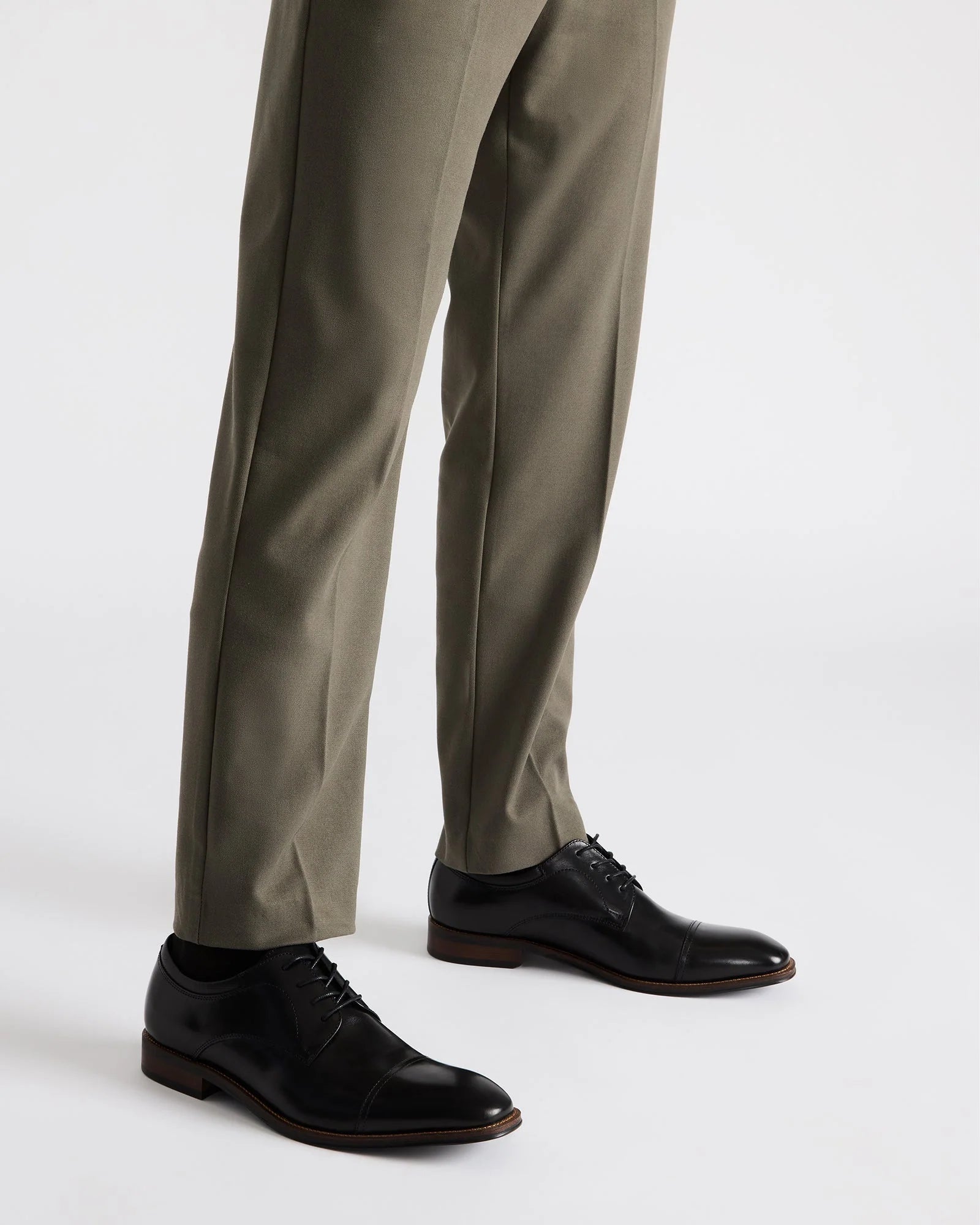 HASEN BLACK LEATHER - Men's Shoes - Steve Madden Canada - view 2