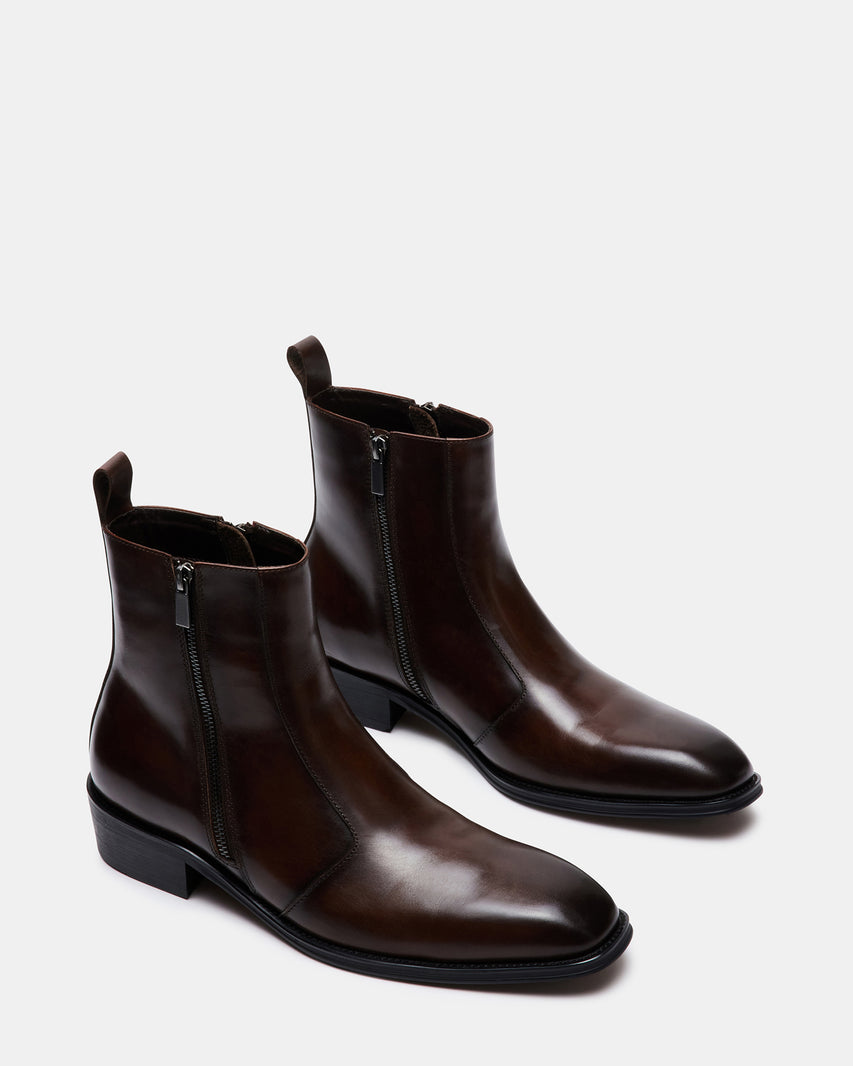 HAYNES BROWN LEATHER - Men's Shoes - Steve Madden Canada - view 3