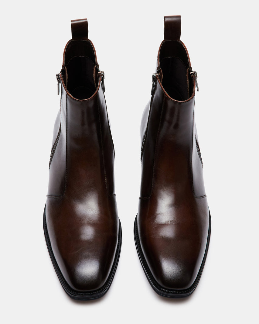 HAYNES BROWN LEATHER - Men's Shoes - Steve Madden Canada - view 5