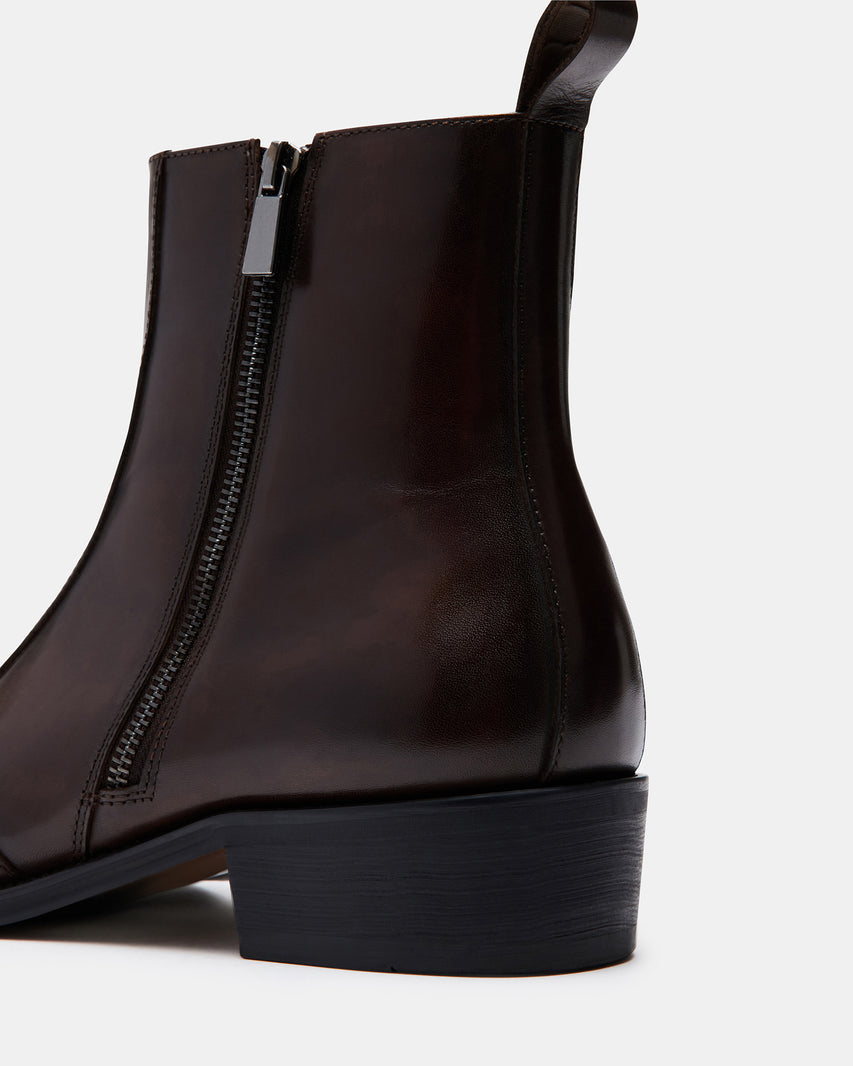 HAYNES BROWN LEATHER - Men's Shoes - Steve Madden Canada - view 4