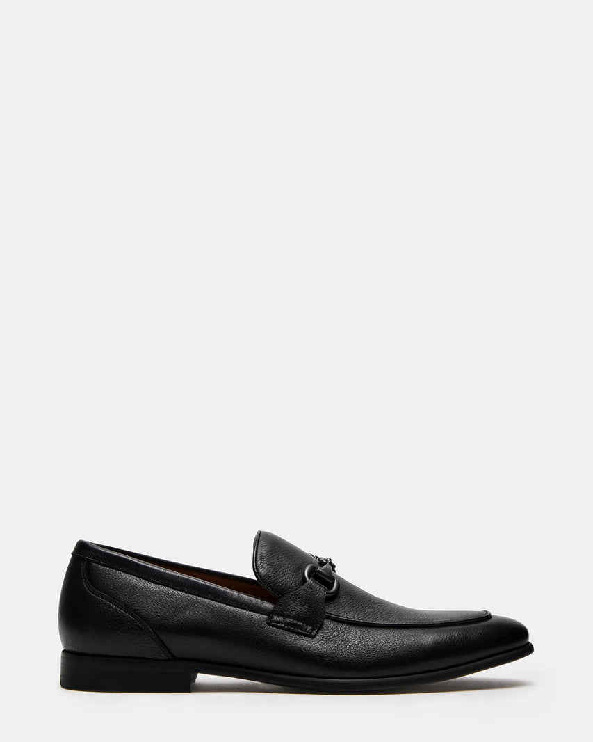 JAYSHAN BLACK LEATHER - Men's Shoes - Steve Madden Canada