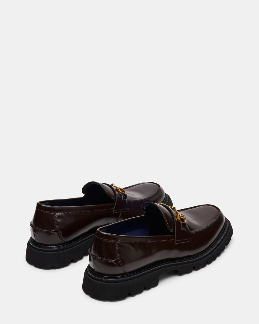 NAXOS BROWN BOX LEATHER - Men's Shoes - Steve Madden Canada - view 5