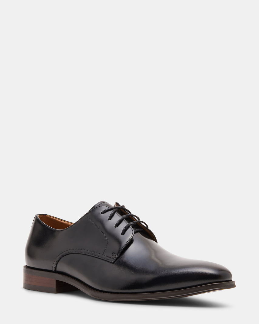 PARSCAL BLACK LEATHER - Men's Shoes - Steve Madden Canada - view 3