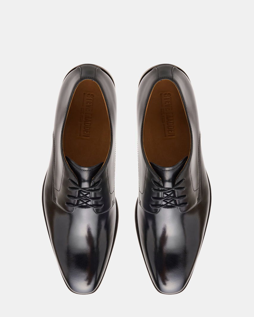 PARSCAL BLACK LEATHER - Men's Shoes - Steve Madden Canada - view 5