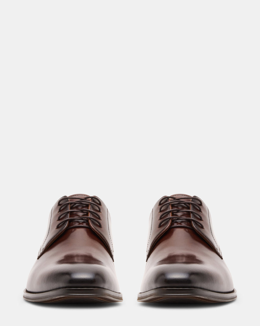 PARSCAL BROWN LEATHER - Men's Shoes - Steve Madden Canada - view 3