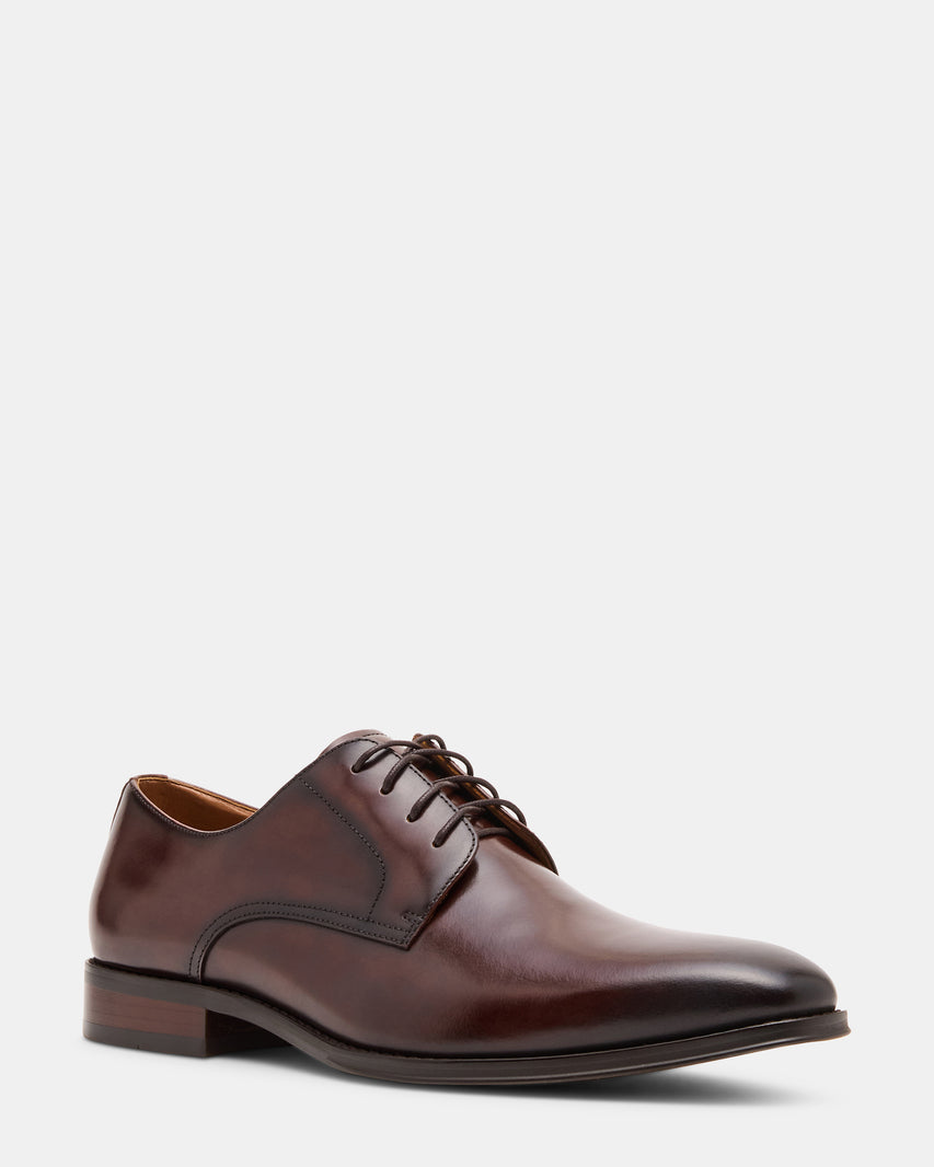 PARSCAL BROWN LEATHER - Men's Shoes - Steve Madden Canada - view 2