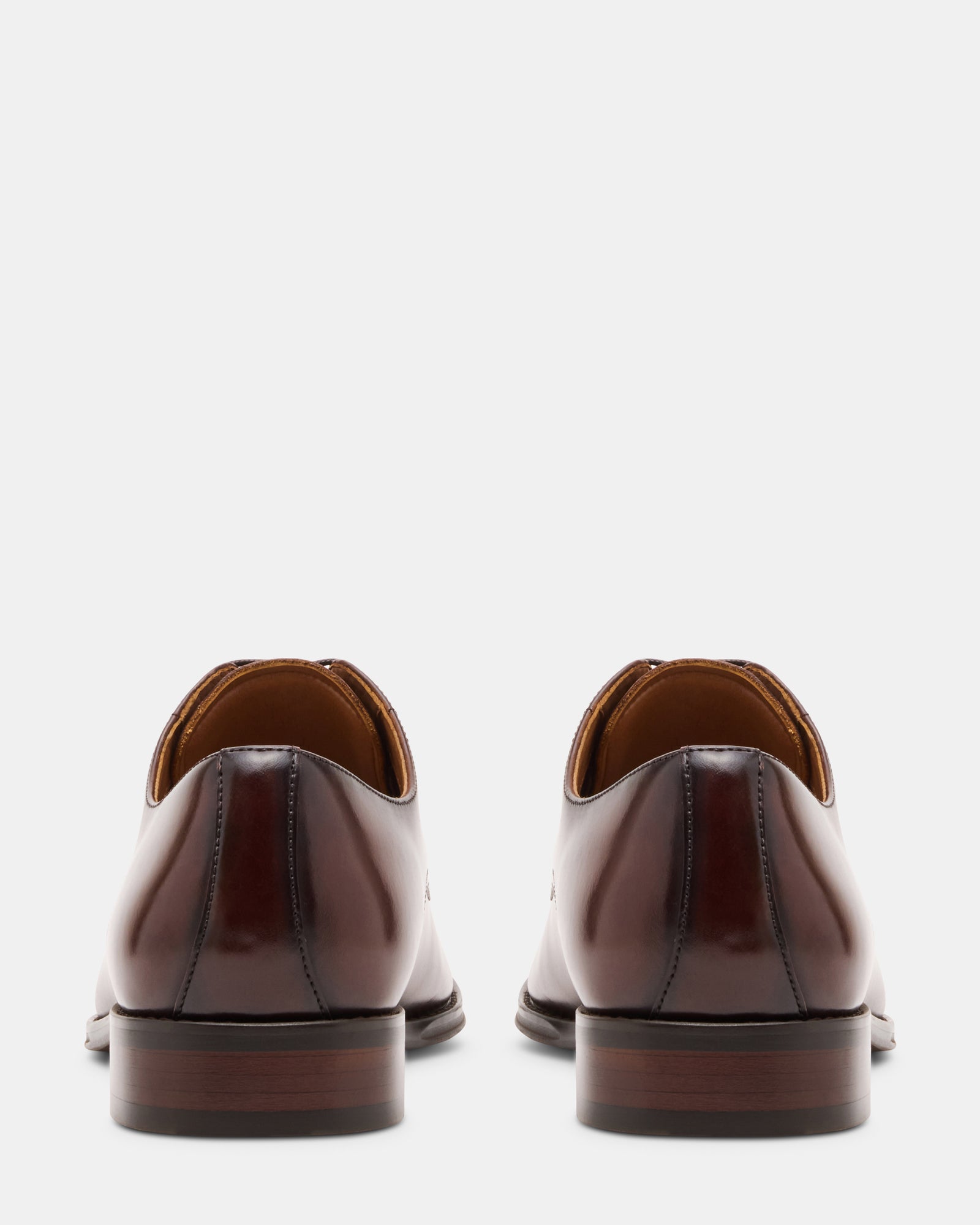 PARSCAL Brown Leather Dress Shoes