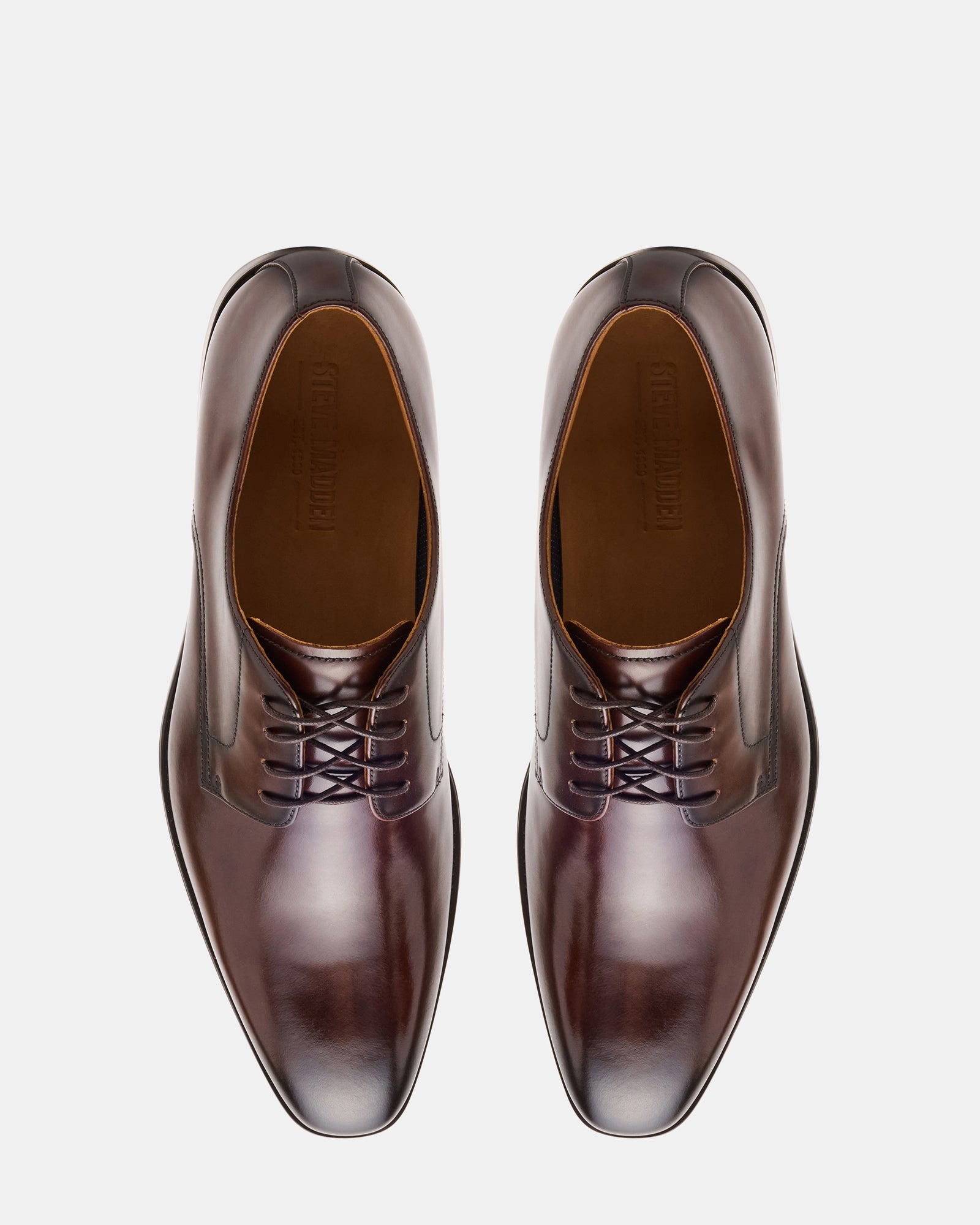 PARSCAL BROWN LEATHER - Men's Shoes - Steve Madden Canada - view 4