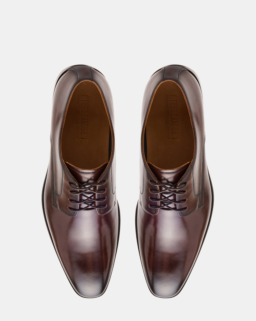 PARSCAL BROWN LEATHER - Men's Shoes - Steve Madden Canada - view 4