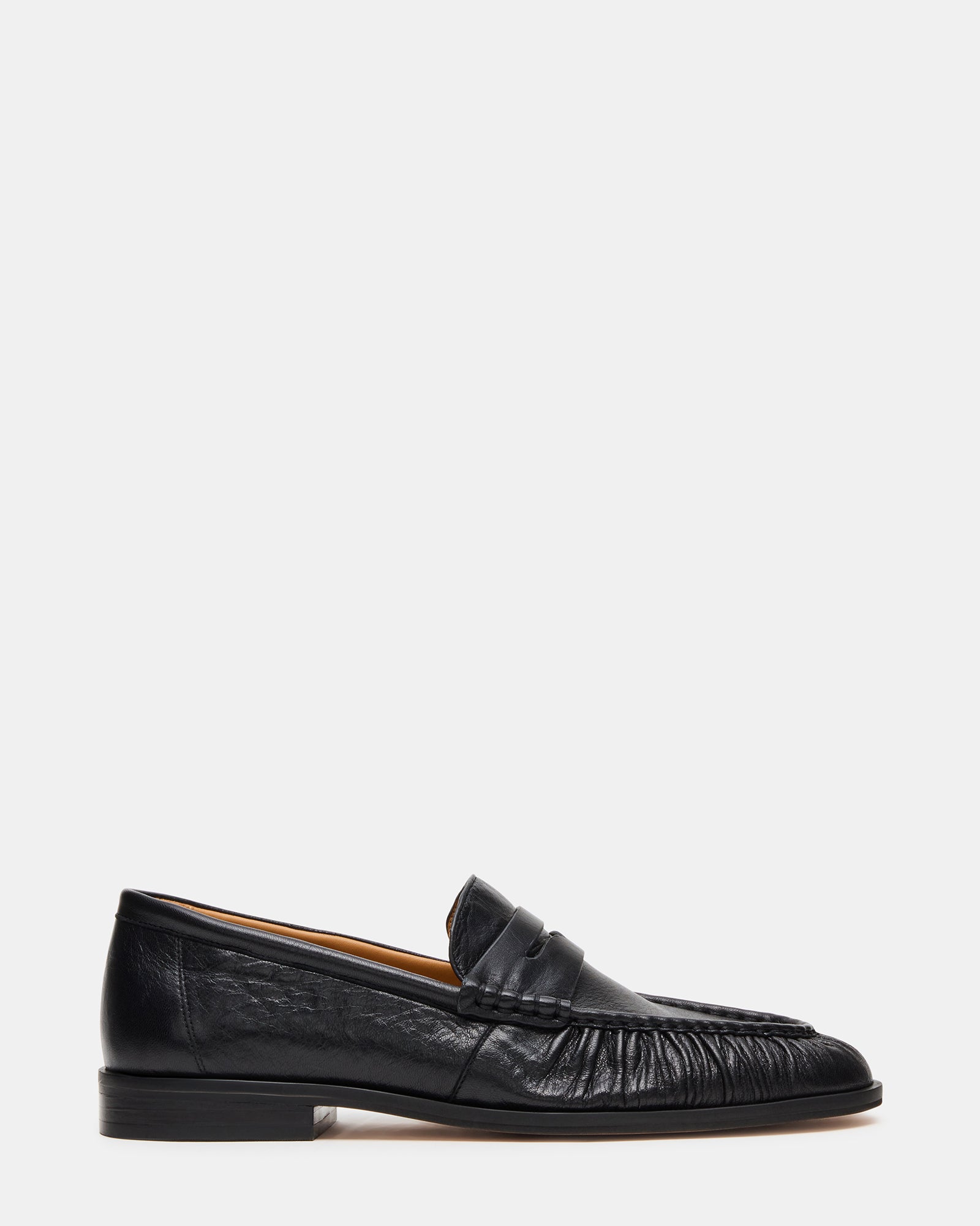 QUINCEY BLACK LEATHER - Men's Shoes - Steve Madden Canada