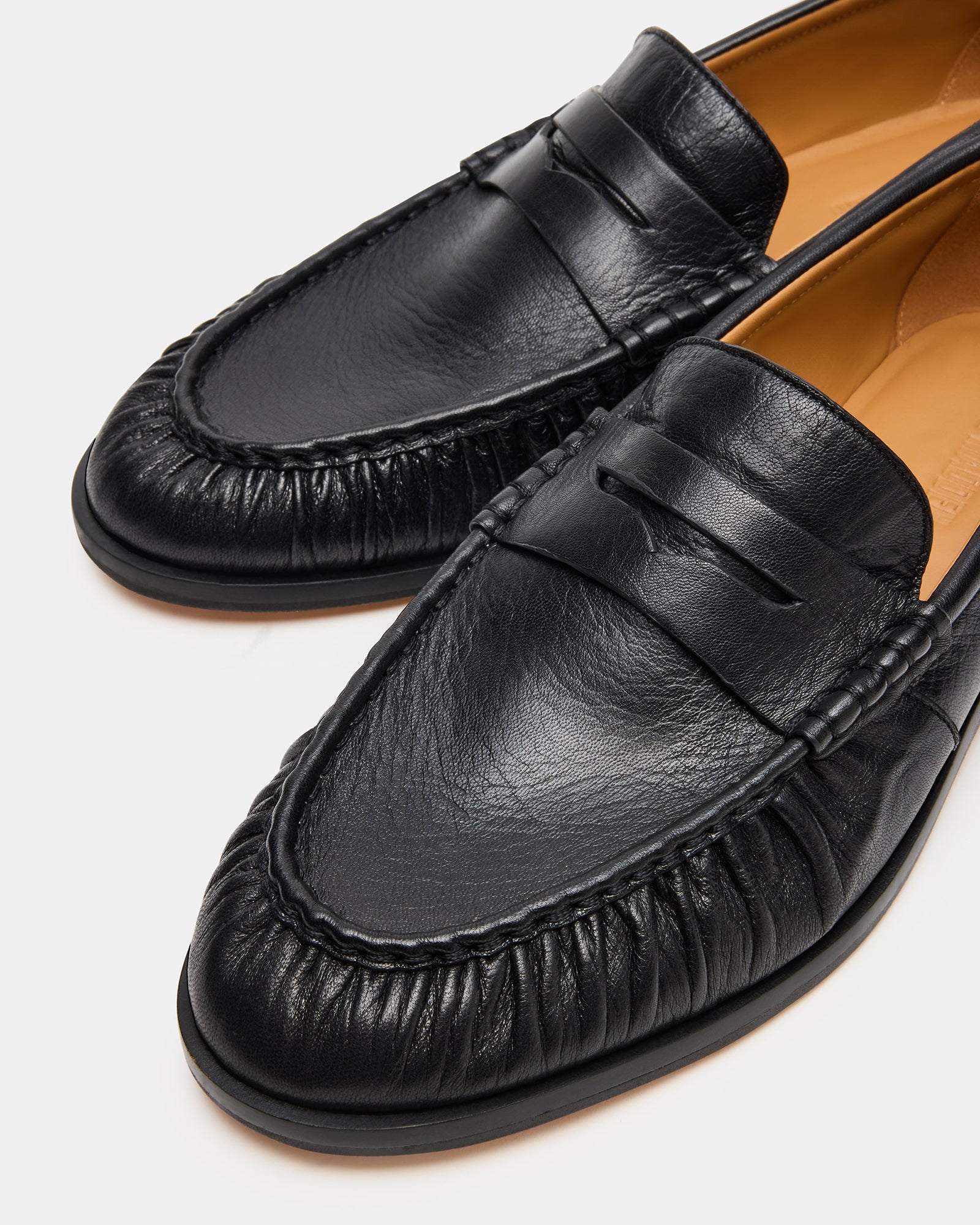 QUINCEY BLACK LEATHER - Men's Shoes - Steve Madden Canada - view 3