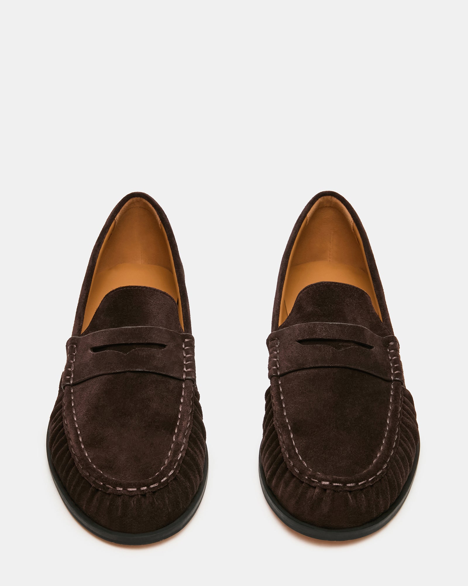 QUINCEY DARK BROWN SUEDE - Men's Shoes - Steve Madden Canada - view 4