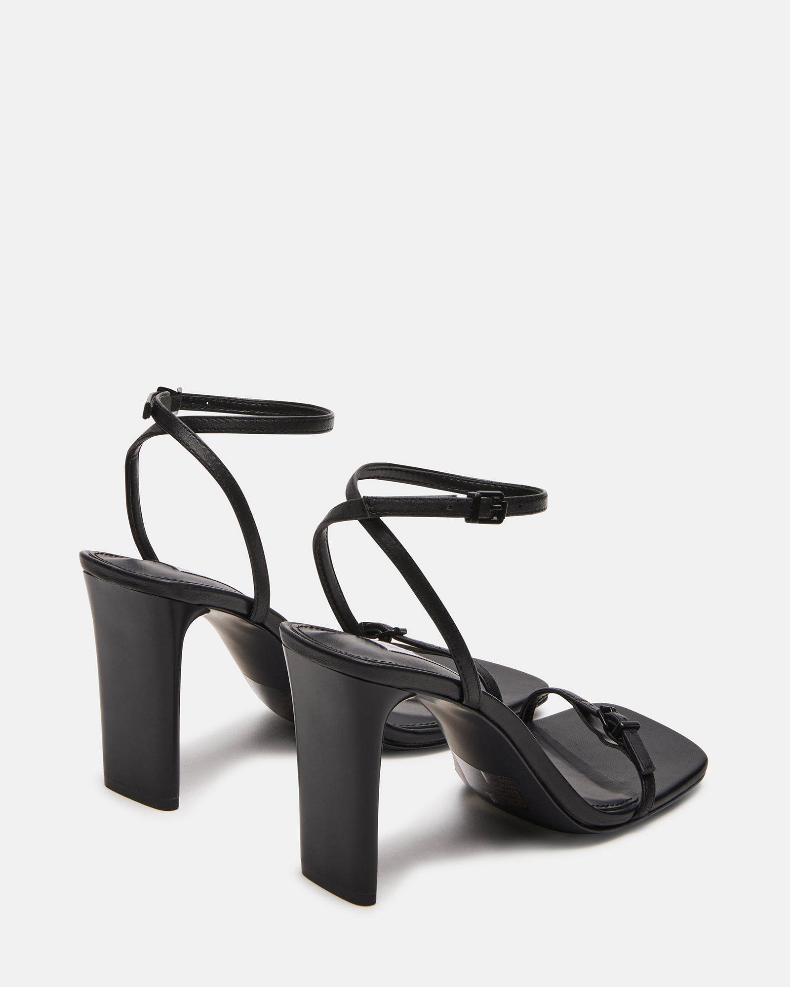 AILENE BLACK LEATHER - Women's Shoes - Steve Madden Canada