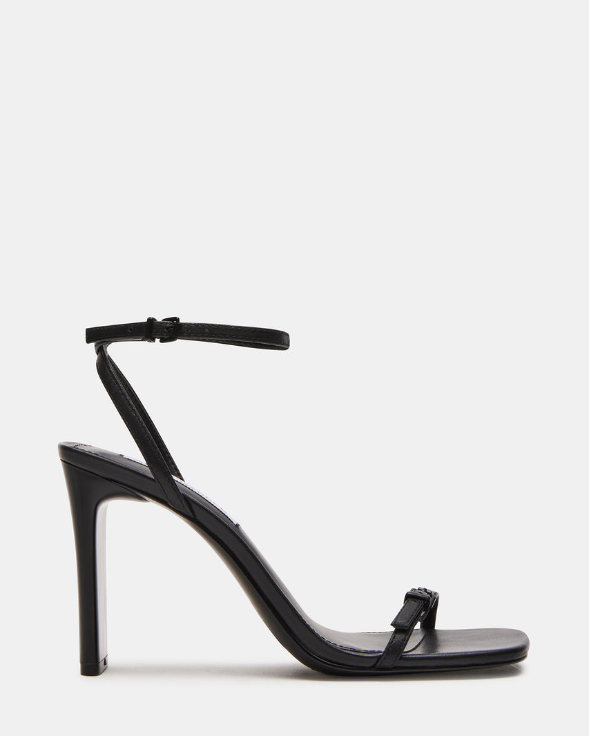 AILENE BLACK LEATHER - Women's Shoes - Steve Madden Canada