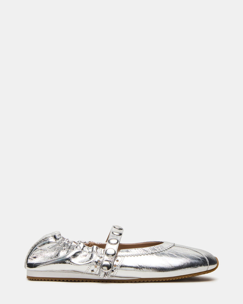 ANAYA-S SILVER LEATHER - Women's Shoes - Steve Madden Canada