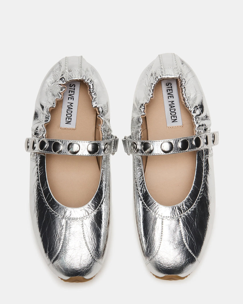 ANAYA-S SILVER LEATHER - Women's Shoes - Steve Madden Canada - view 4