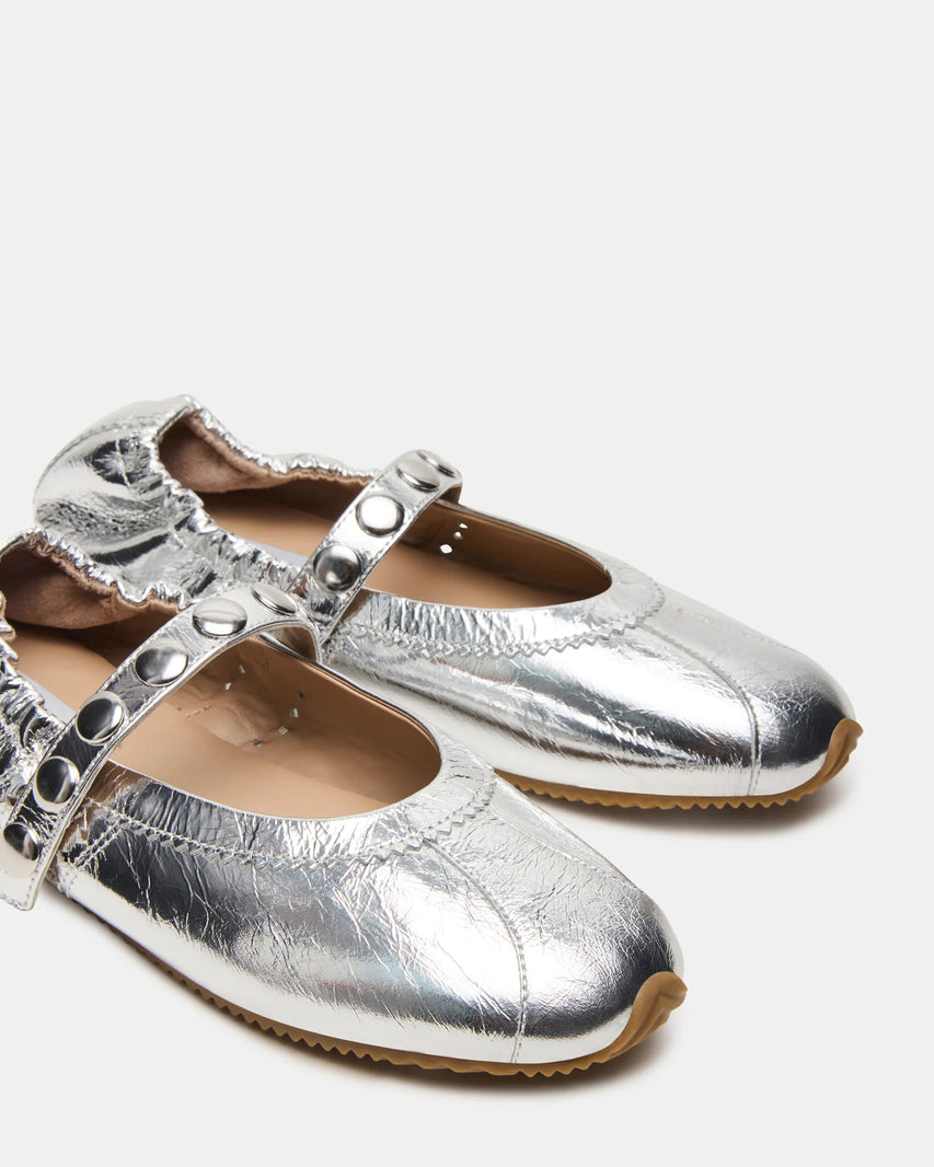 ANAYA-S SILVER LEATHER - Women's Shoes - Steve Madden Canada - view 3