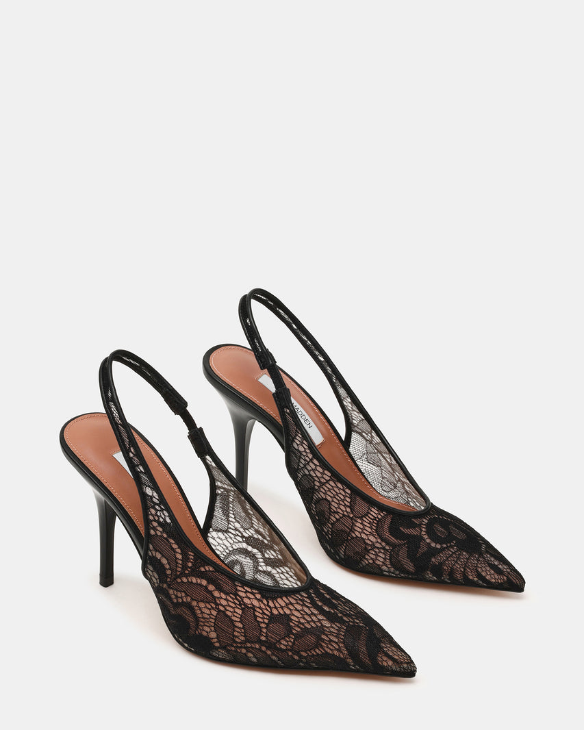 ANDROMEDA-L BLACK LACE - Women's Shoes - Steve Madden Canada - view 3