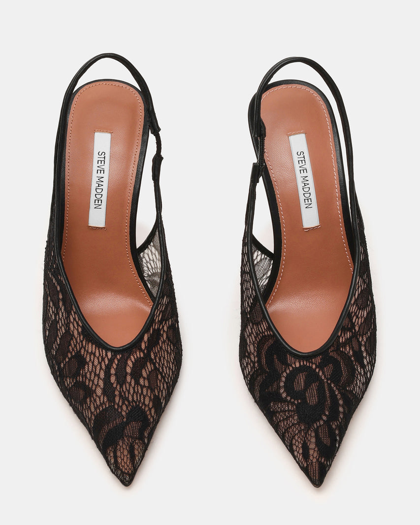 ANDROMEDA-L BLACK LACE - Women's Shoes - Steve Madden Canada - view 5