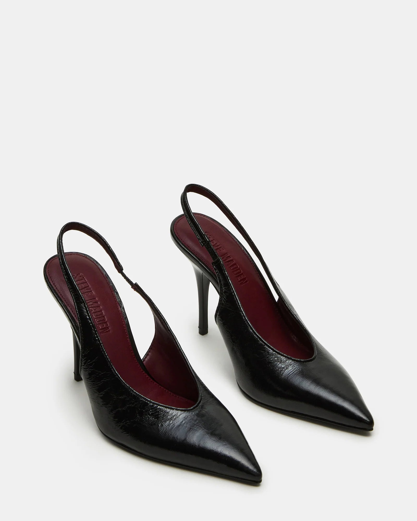 ANDROMEDA BLACK LEATHER - Women's Shoes - Steve Madden Canada - view 2