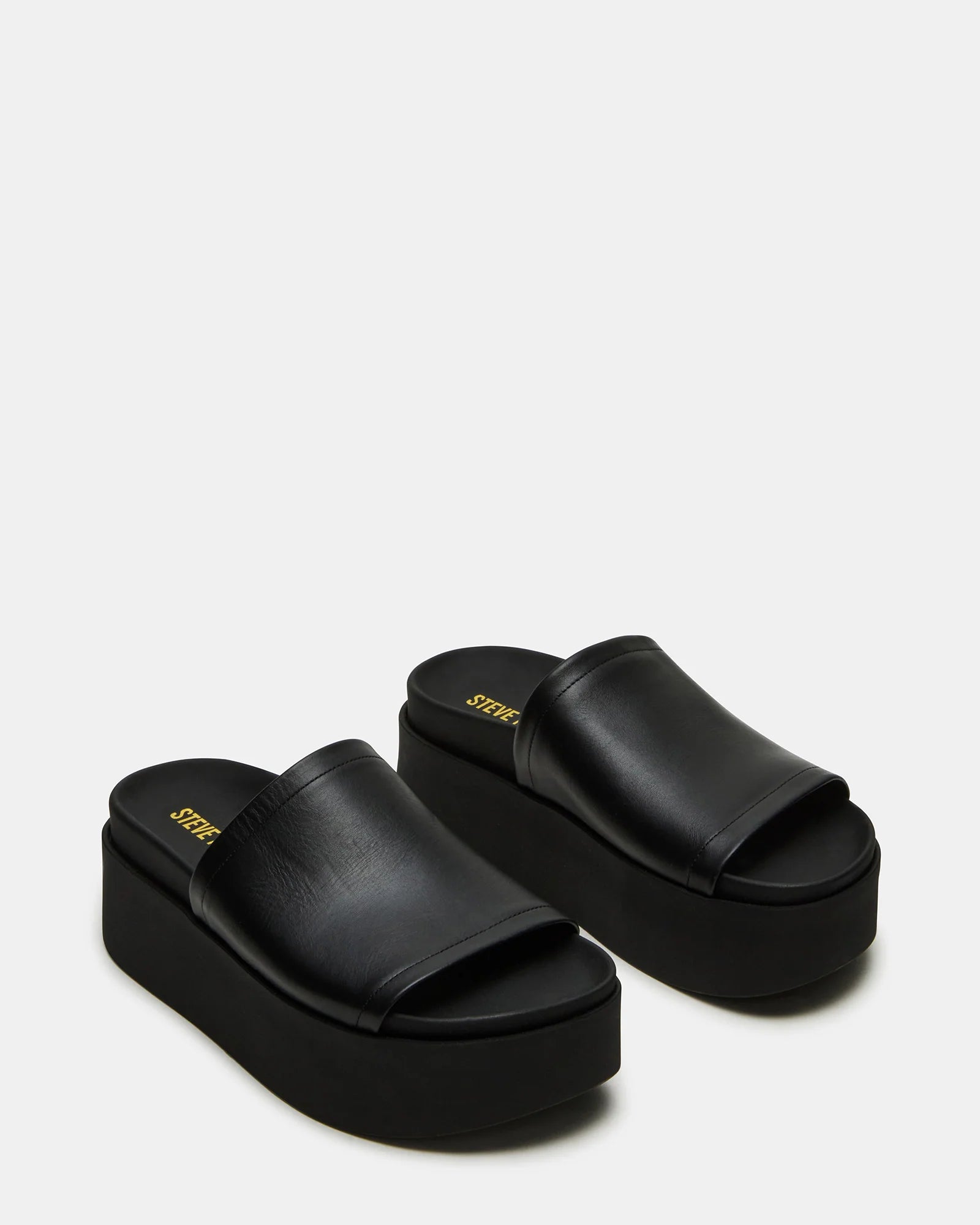 ARWEN BLACK LEATHER - Women's Shoes - Steve Madden Canada - view 3