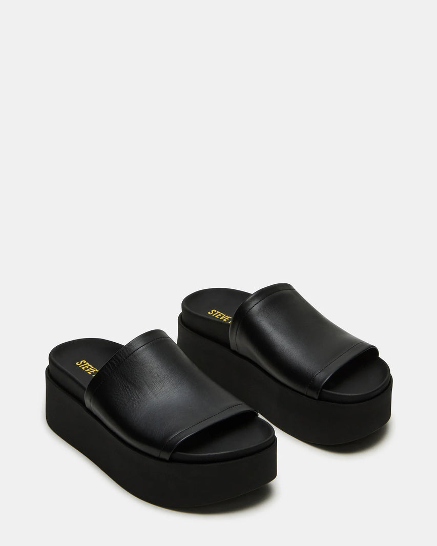 ARWEN BLACK LEATHER - Women's Shoes - Steve Madden Canada - view 3