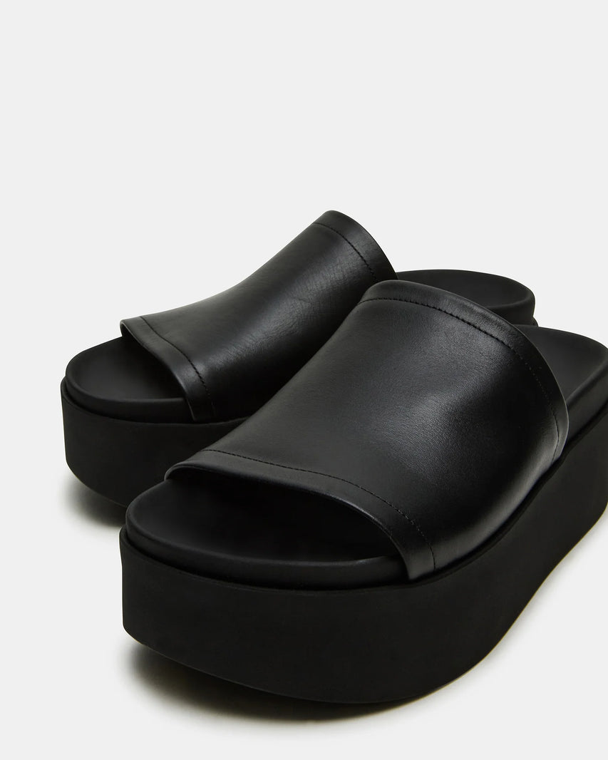 ARWEN BLACK LEATHER - Women's Shoes - Steve Madden Canada - view 5