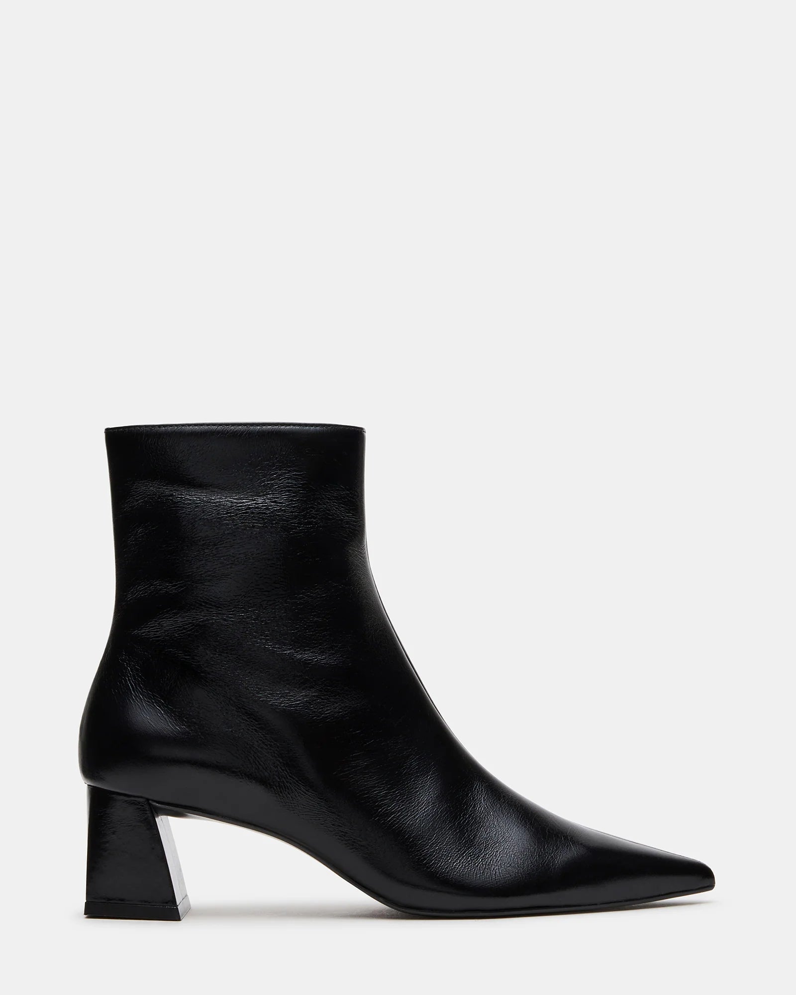 ASHLI BLACK LEATHER - Women's Shoes - Steve Madden Canada