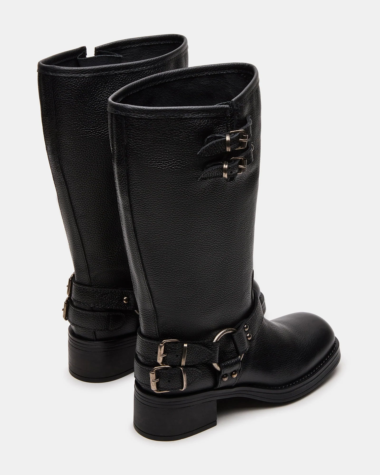 ASTOR-W WIDE CALF BLACK LEATHER - Women's Shoes - Steve Madden Canada - view 5