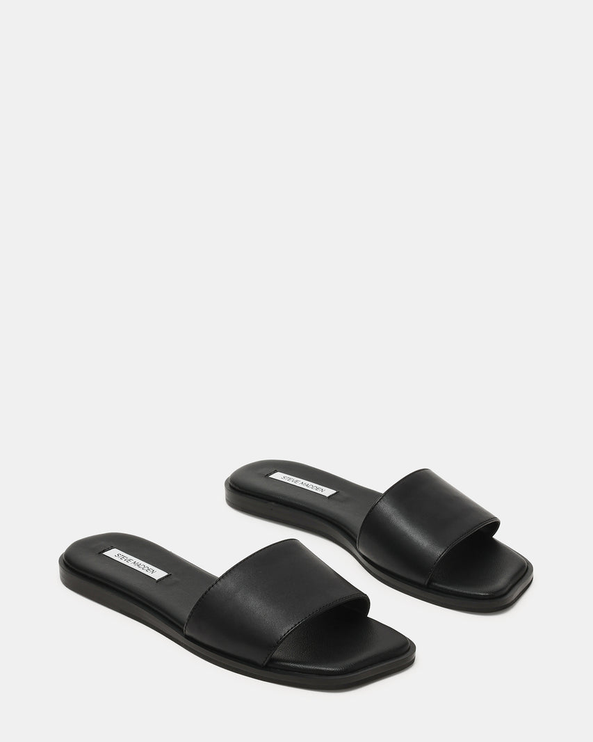 AVRA BLACK LEATHER - Women's Shoes - Steve Madden Canada - view 3