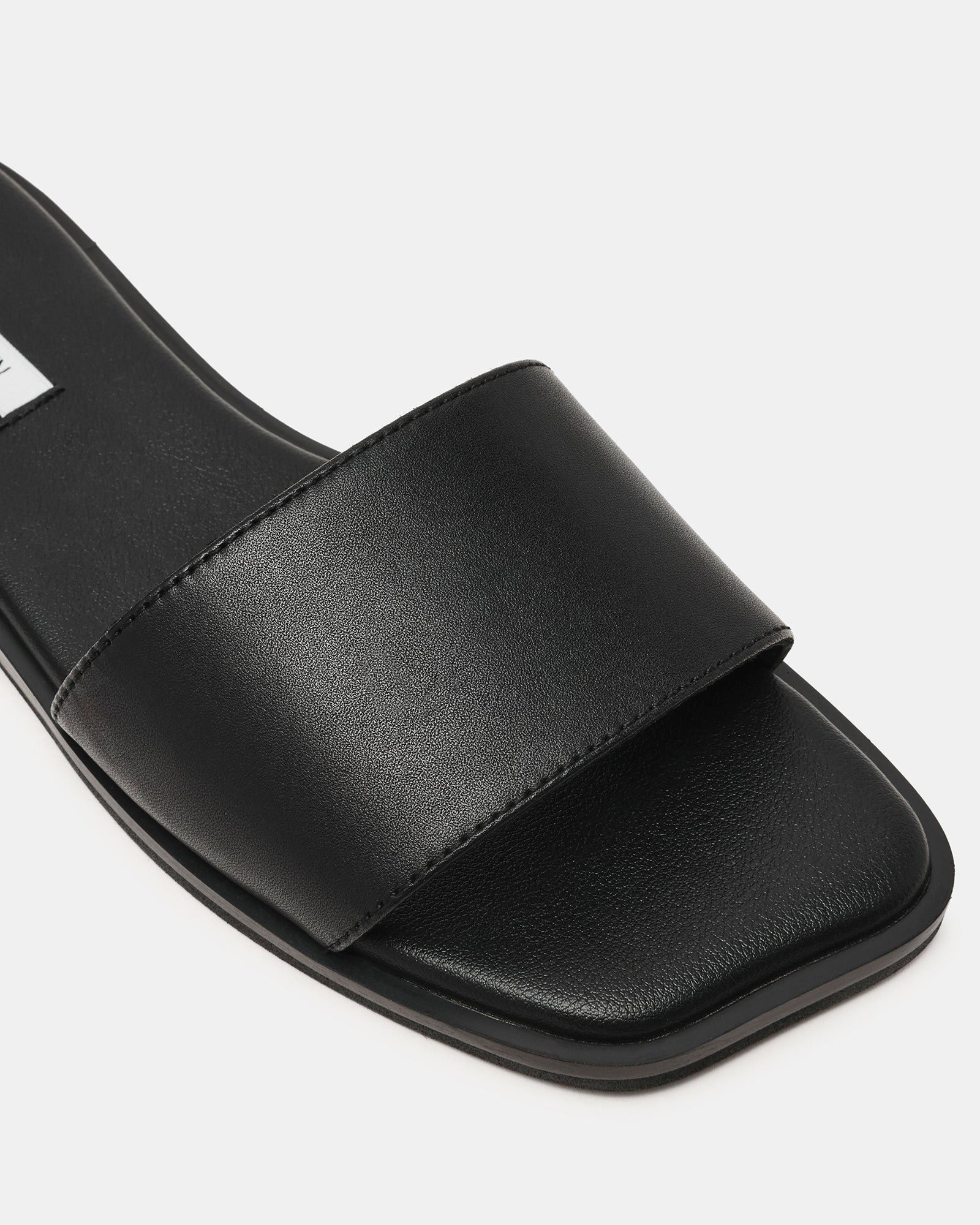 AVRA BLACK LEATHER - Women's Shoes - Steve Madden Canada - view 4