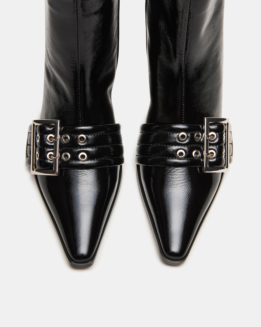 AXTON BLACK PATENT - Women's Shoes - Steve Madden Canada - view 4