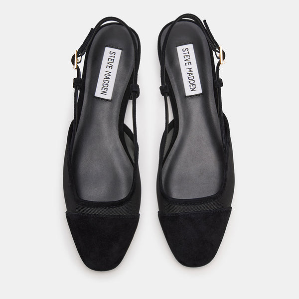 BELINDA-M BLACK SUEDE - Women's Shoes - Steve Madden Canada