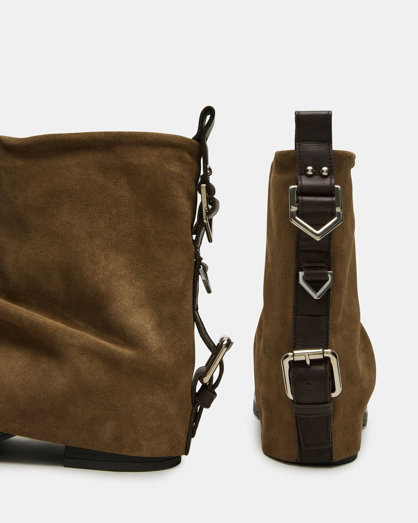 BENJI TAUPE SUEDE - Women's Shoes - Steve Madden Canada