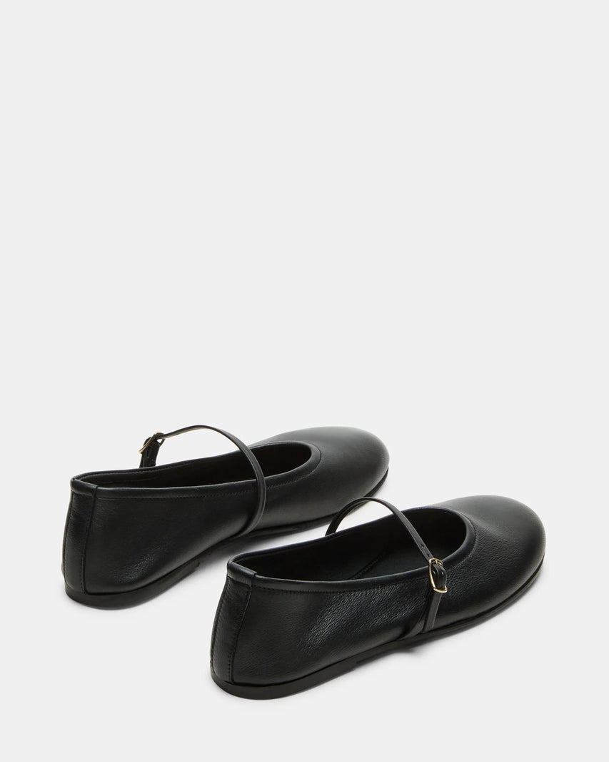 BESETTE BLACK LEATHER - Women's Shoes - Steve Madden Canada - view 6
