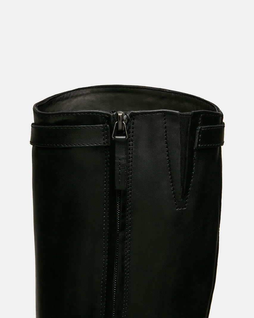 BEXLEY BLACK LEATHER - Women's Shoes - Steve Madden Canada - view 3