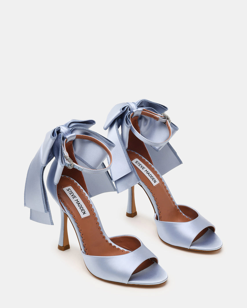 BOUGIE LIGHT BLUE SATIN - Women's Shoes - Steve Madden Canada - view 2