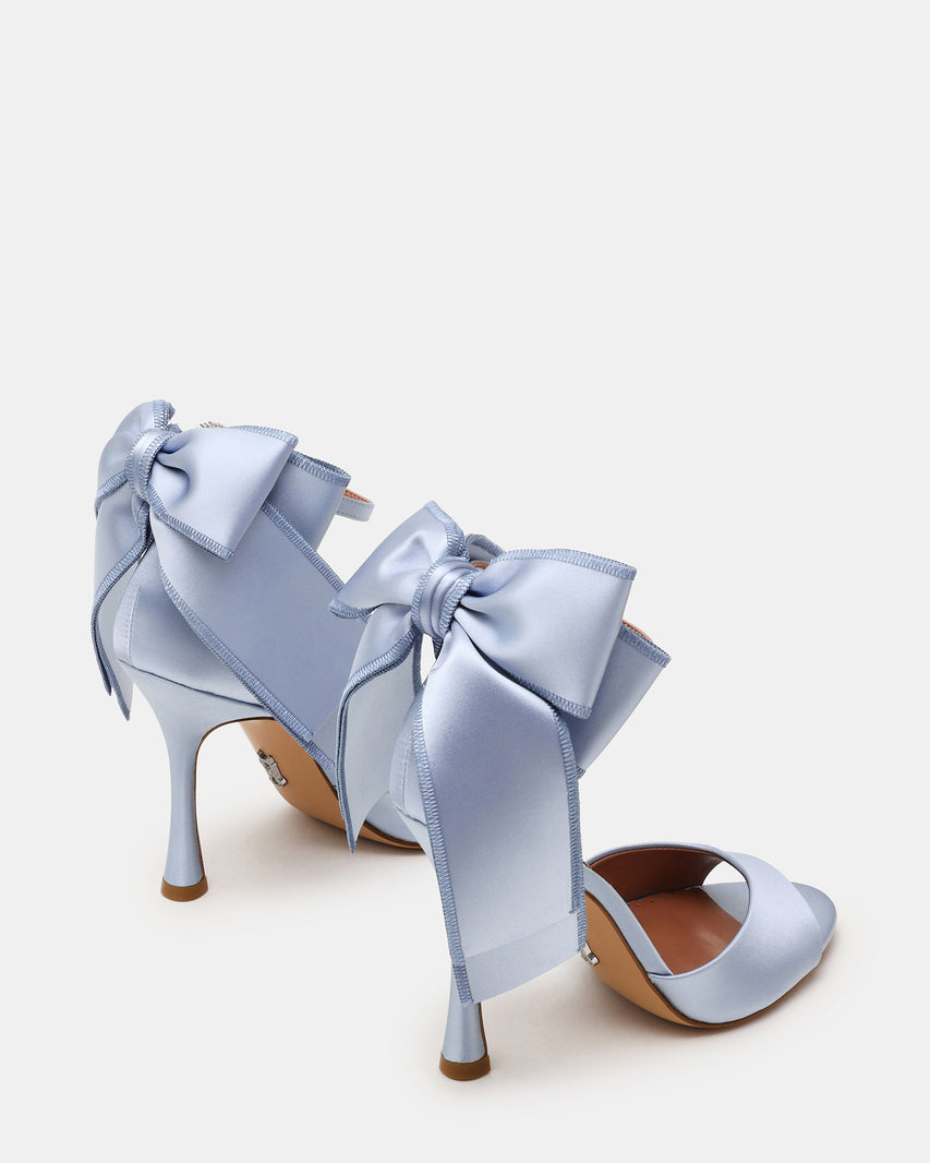 BOUGIE LIGHT BLUE SATIN - Women's Shoes - Steve Madden Canada - view 5